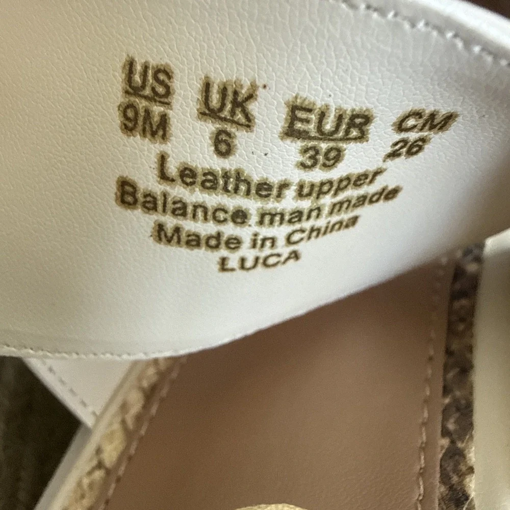 NIB - Sam Edelman Luca Leather Women Shoes Sz. 9